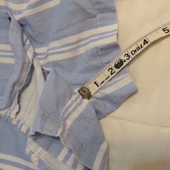 𝅺japna Cotton/linen blend romper size small - Picture 4 of 10